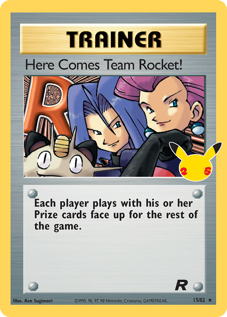 Here Comes Team Rocket! CC006 Celebrations Classic Collection