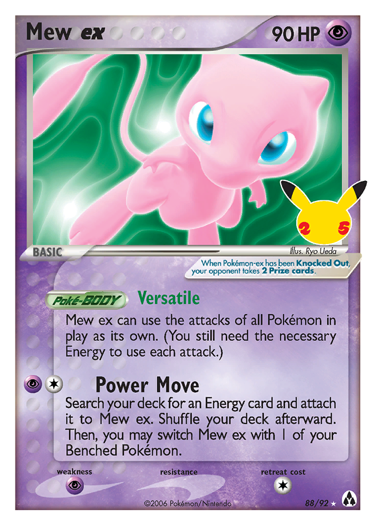 Mew ex CC013 Celebrations Classic Collection