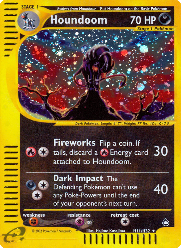 Houndoom H11 Aquapolis