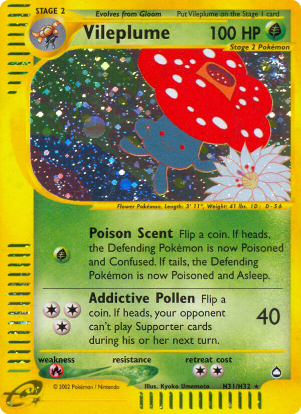 Vileplume H31 Aquapolis