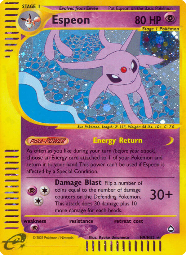 Espeon H09 Aquapolis