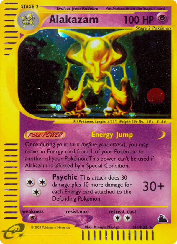 Alakazam H01 Skyridge
