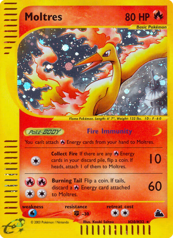 Moltres H20 Skyridge