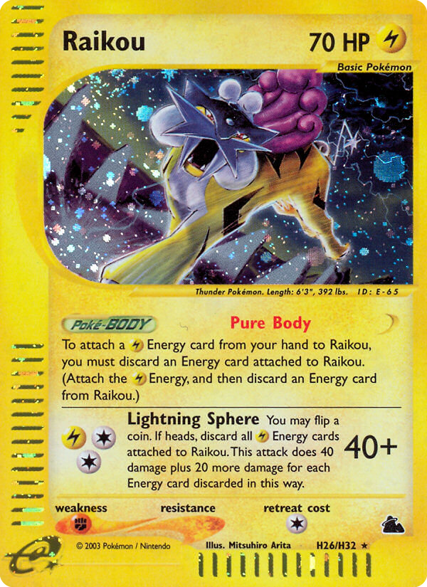 Raikou H26 Skyridge