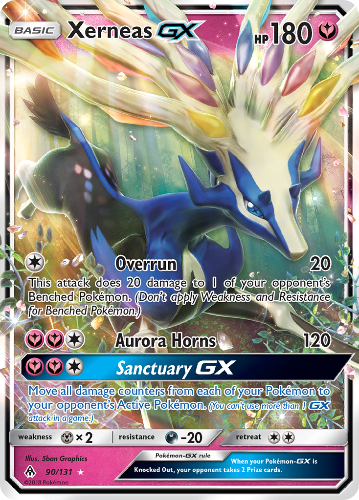 Xerneas GX 90/131 Forbidden Light