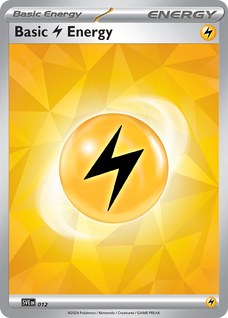 Lightning Energy 012/24 Scarlet & Violet Energy