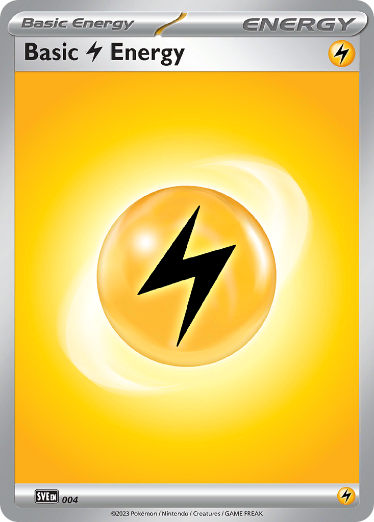 Lightning Energy 004/24 Scarlet & Violet Energy