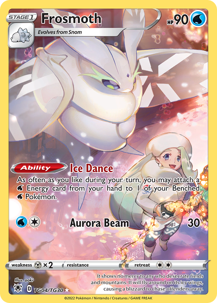 Frosmoth TG04 Astral Radiance Trainer Gallery