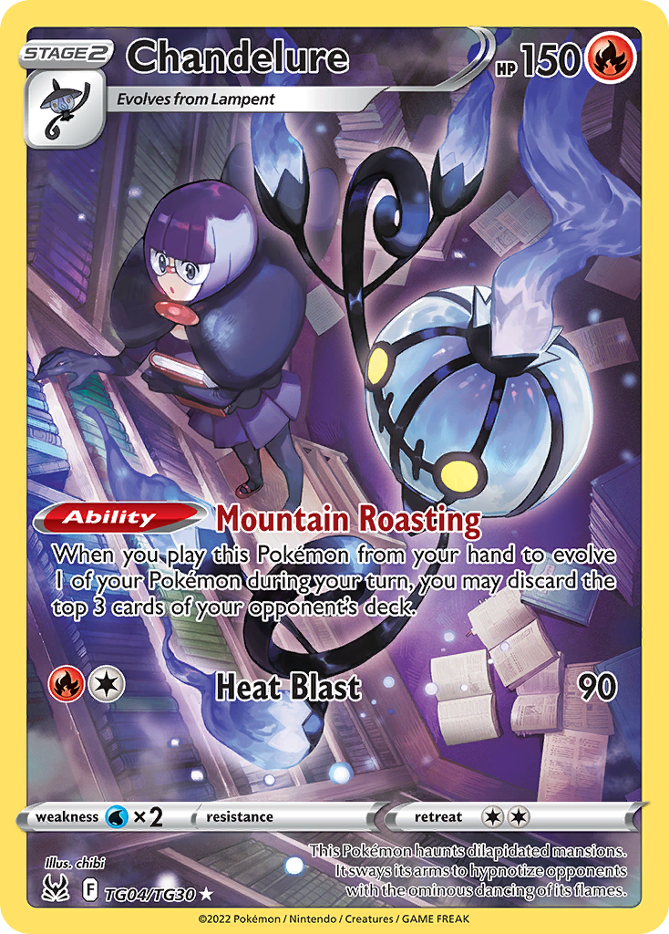 Chandelure TG04 Lost Origin Trainer Gallery