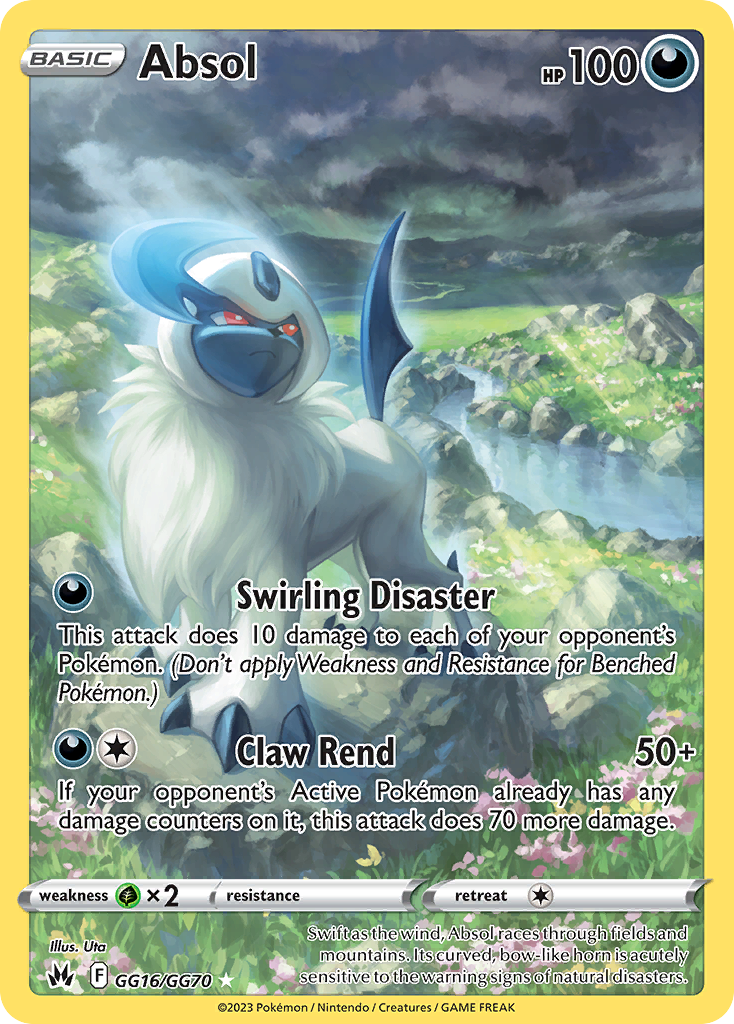 Absol GG16 Crown Zenith Galarian Gallery