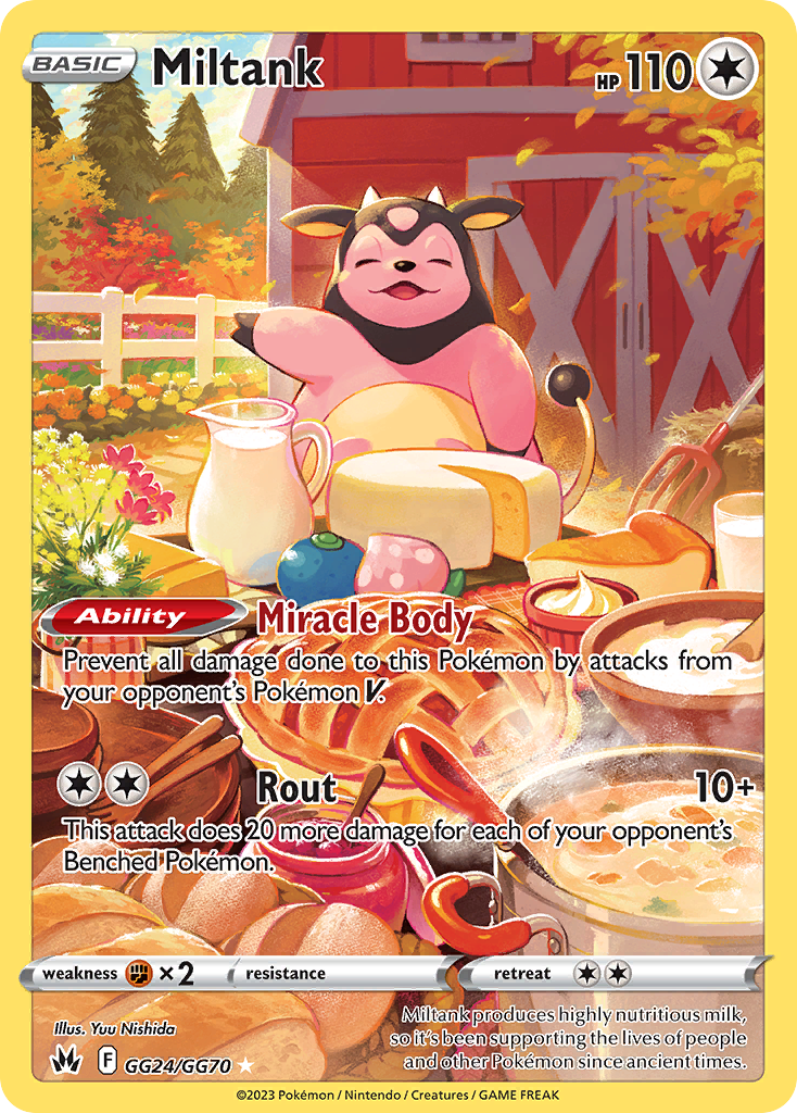 Miltank GG24 Crown Zenith Galarian Gallery