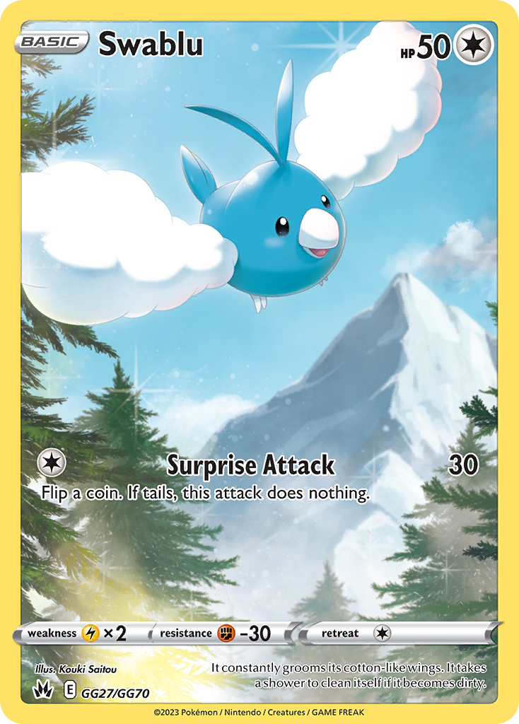 Swablu GG27 Crown Zenith Galarian Gallery