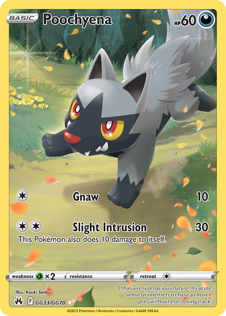Poochyena GG33 Crown Zenith Galarian Gallery