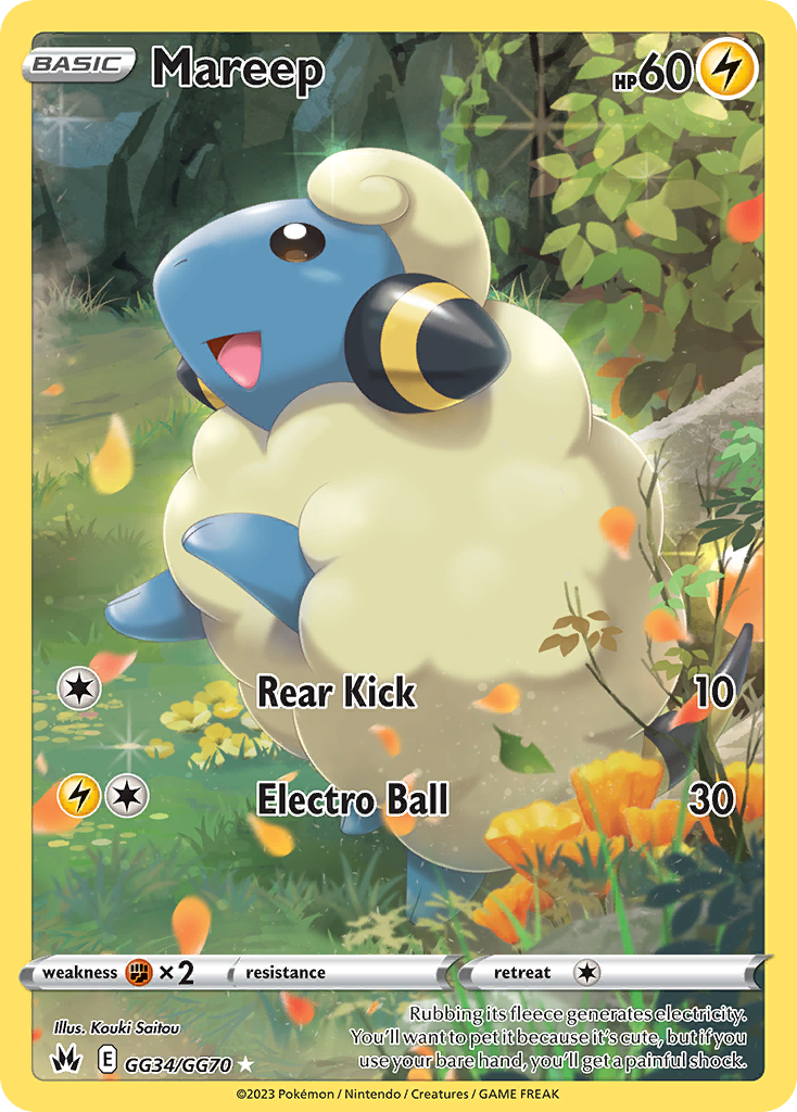 Mareep GG34 Crown Zenith Galarian Gallery