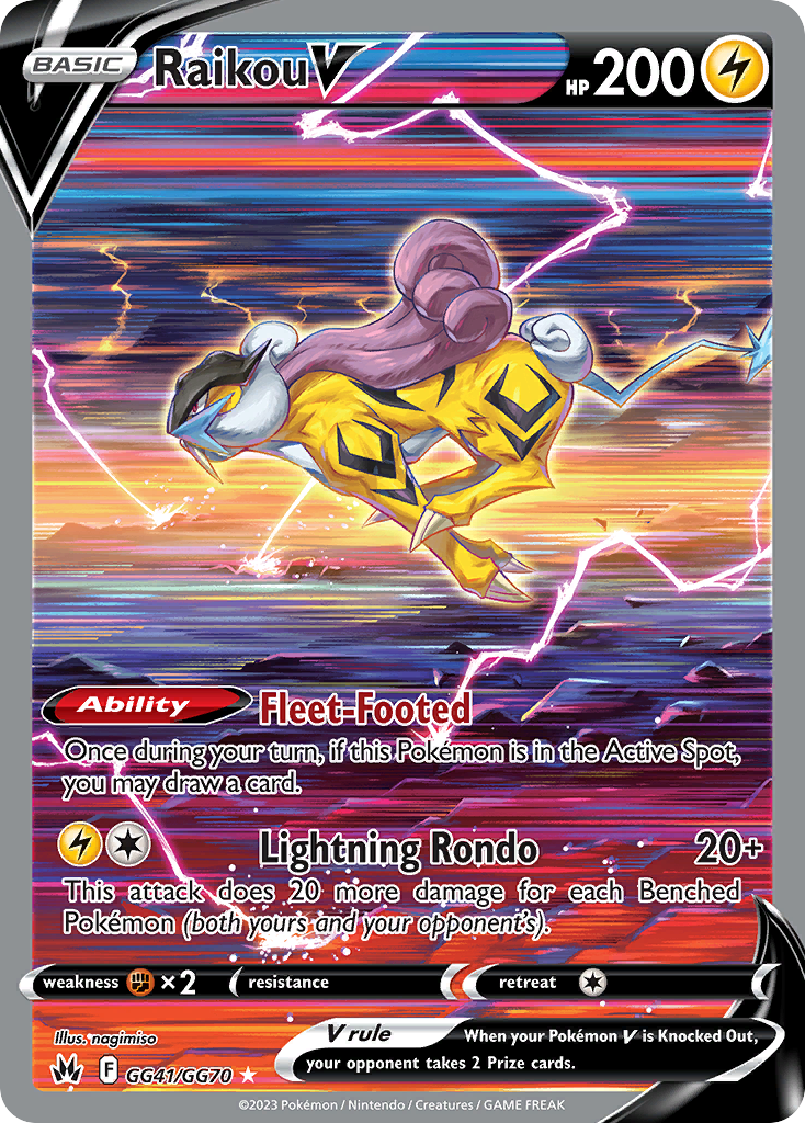 Raikou V GG41 Crown Zenith Galarian Gallery
