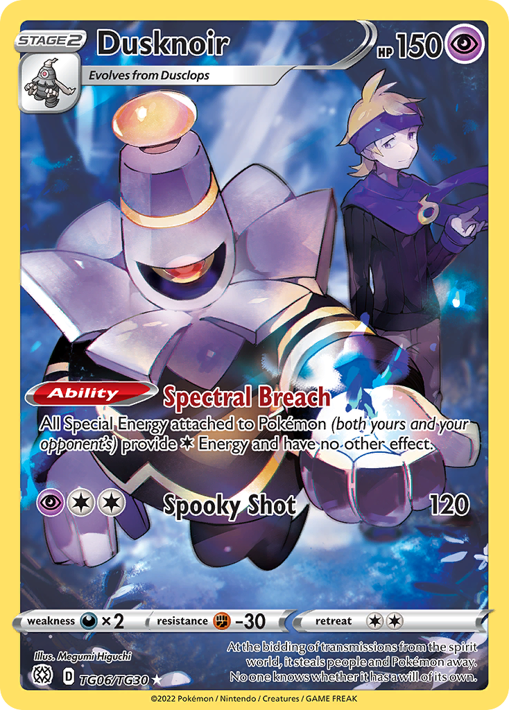 Dusknoir TG06 Brilliant Stars Trainer Gallery