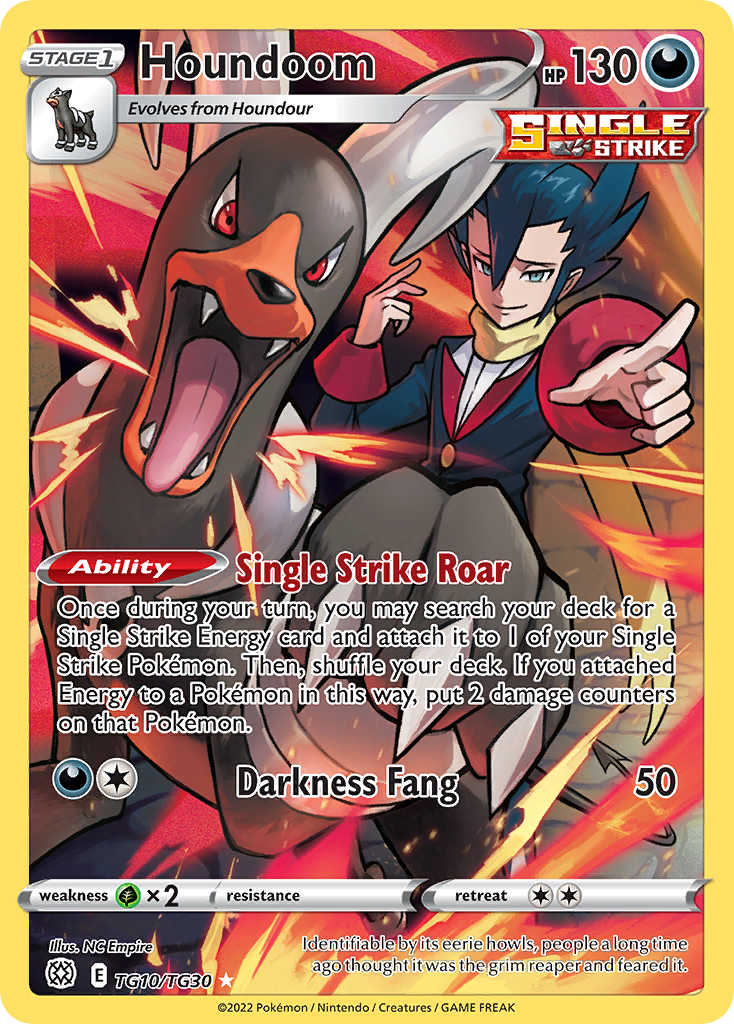 Houndoom TG10 Brilliant Stars Trainer Gallery