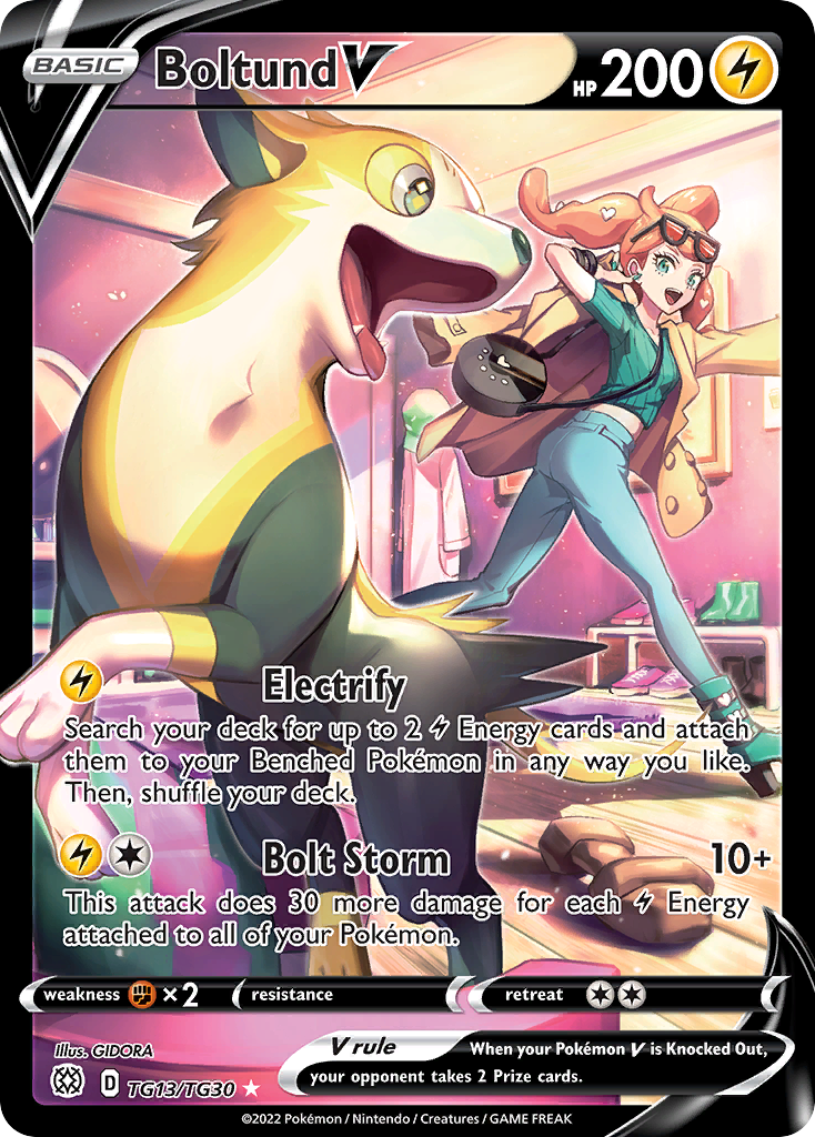 Boltund V TG13 Brilliant Stars Trainer Gallery