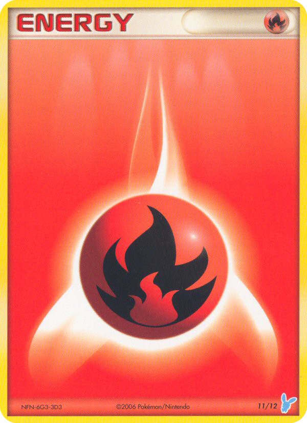 Fire Energy 11/12 EX trainer Kit 2 (Minun)