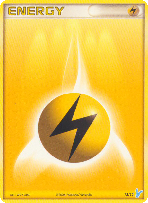 Lightning Energy 12/12 EX trainer Kit 2 (Minun)