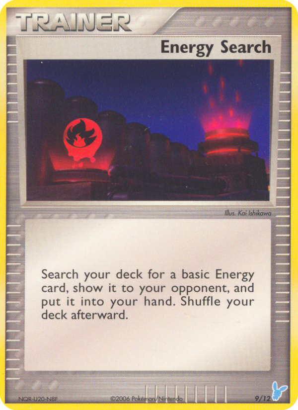 Energy Search 9/12 EX trainer Kit 2 (Minun)