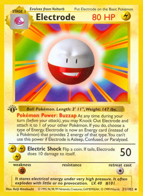 Electrode 21/102 Base Set