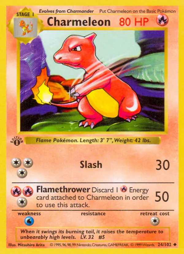 Charmeleon 24/102 Base Set