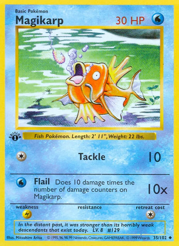 Magikarp 35/102 Base Set