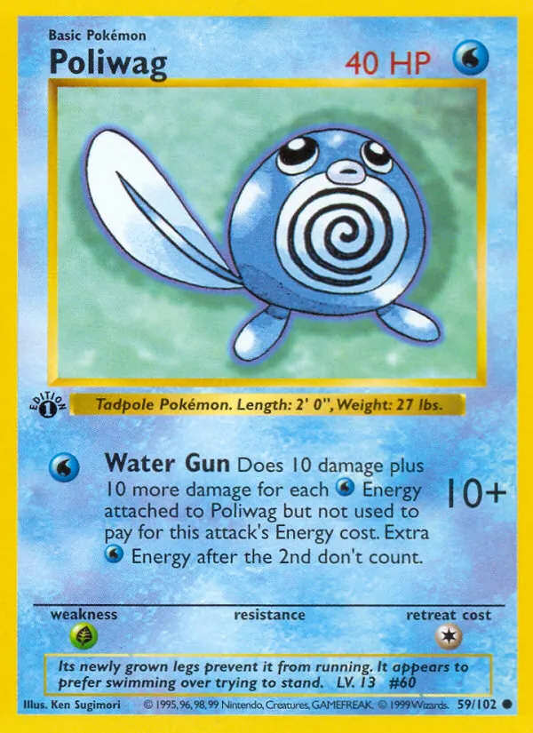 Poliwag 59/102 Base Set