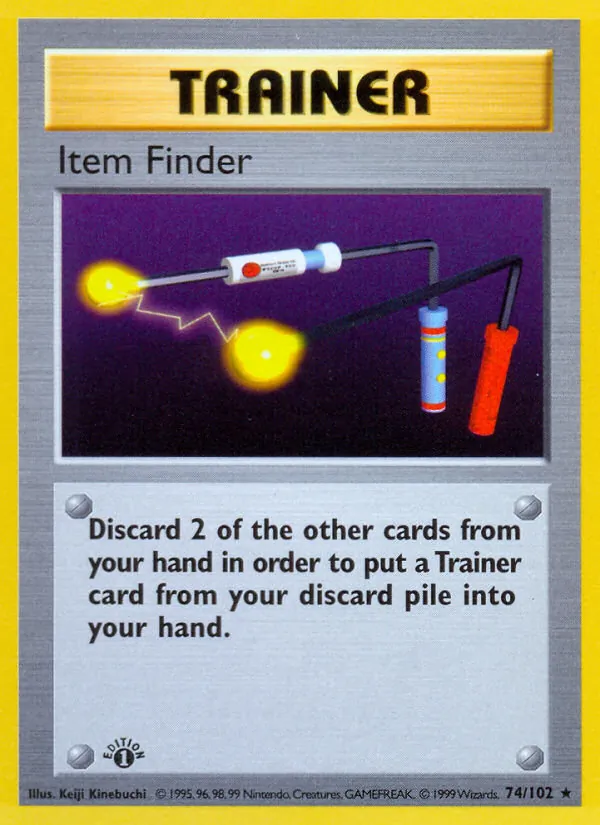 Item Finder 74/102 Base Set