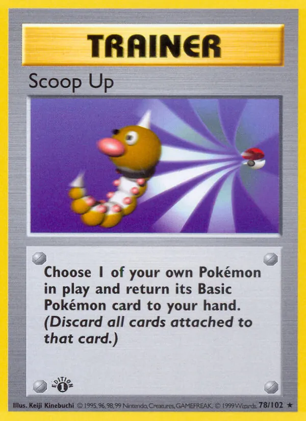 Scoop Up 78/102 Base Set
