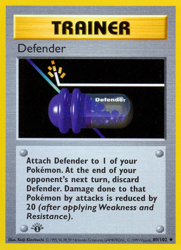 Defender 80/102 Base Set