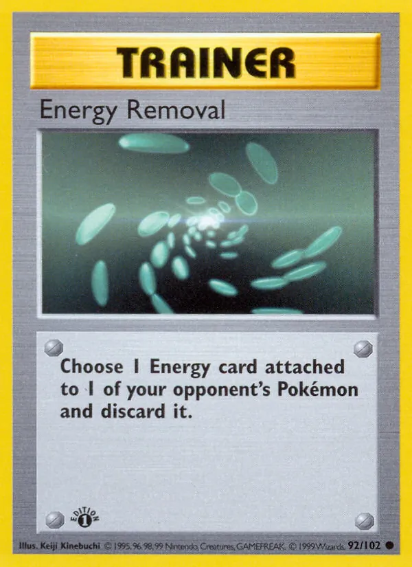 Energy Removal 92/102 Base Set
