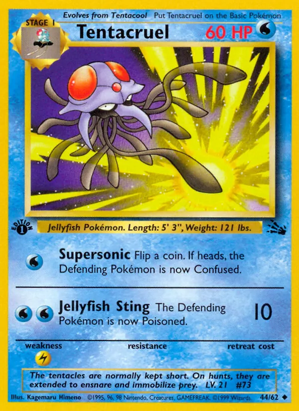 Tentacruel 44/62 Fossil