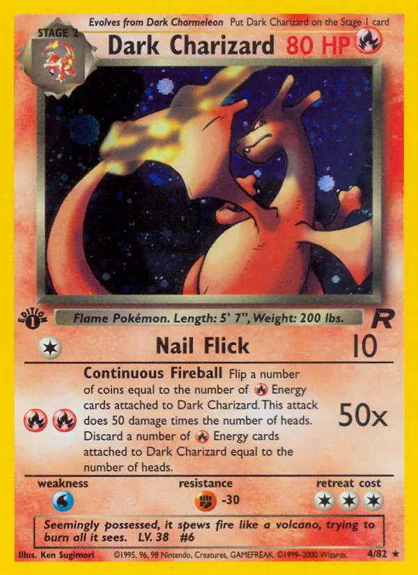 Dark Charizard 4/82 Team Rocket