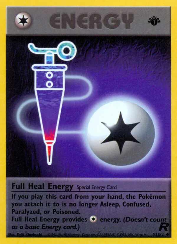 Full Heal Energy 81/82 Team Rocket