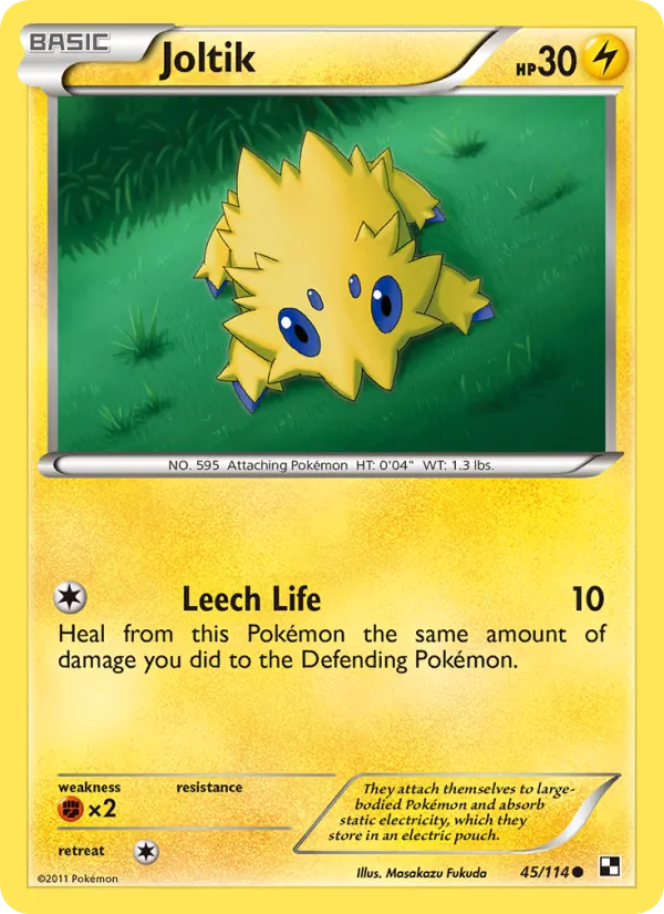 Joltik 45/114 Black & White