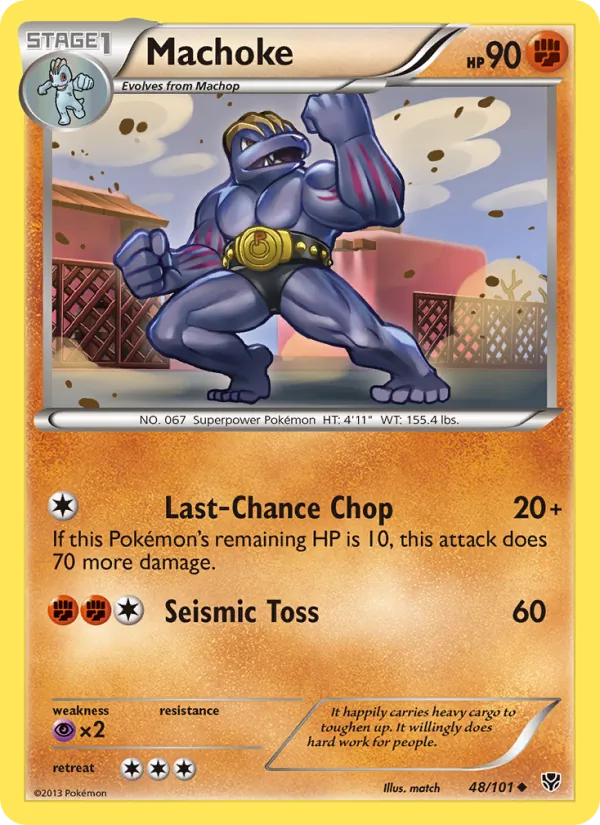 Machoke 48/101 Plasma Blast