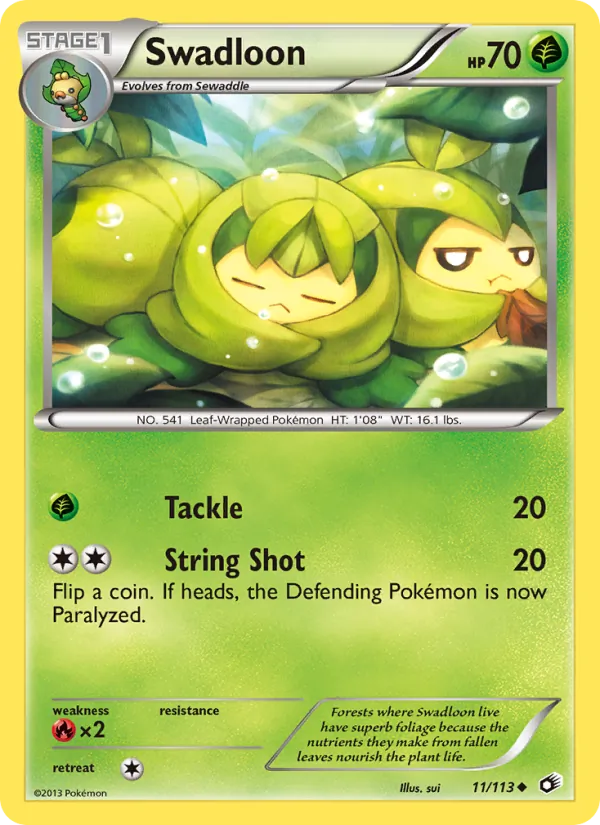 Swadloon 11/113 Legendary Treasures