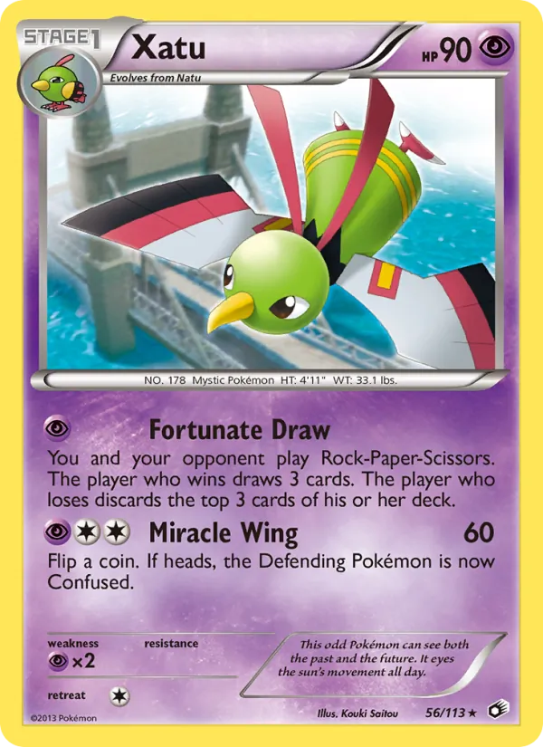Xatu 56/113 Legendary Treasures