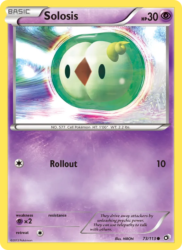 Solosis 73/113 Legendary Treasures