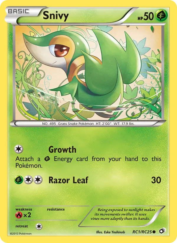 Snivy RC1 Legendary Treasures