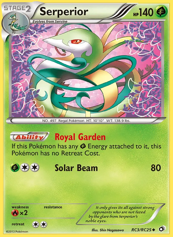 Serperior RC3 Legendary Treasures