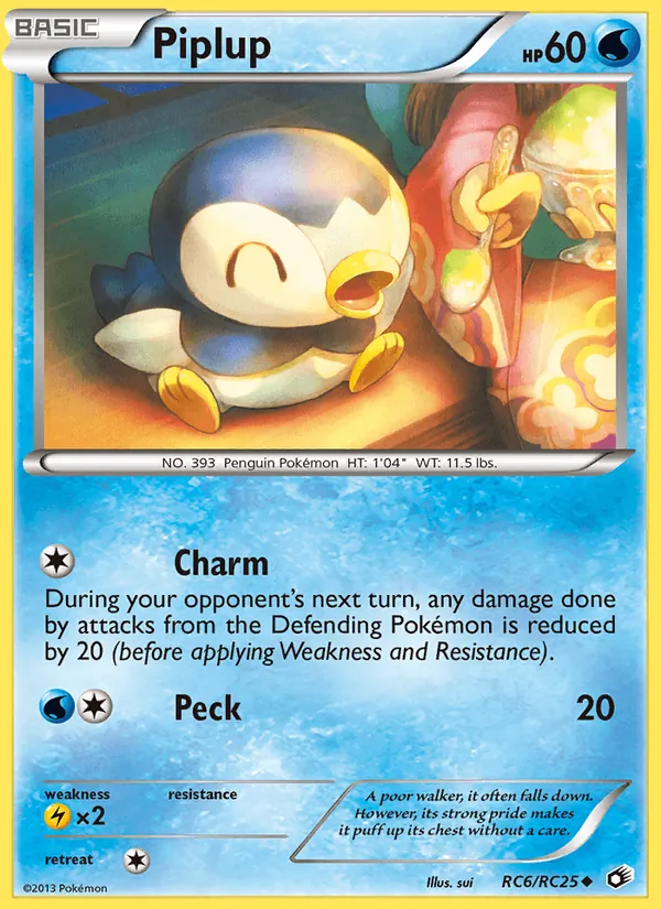 Piplup RC6 Legendary Treasures