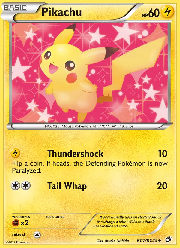 Pikachu RC7 Legendary Treasures