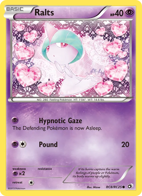 Ralts RC8 Legendary Treasures