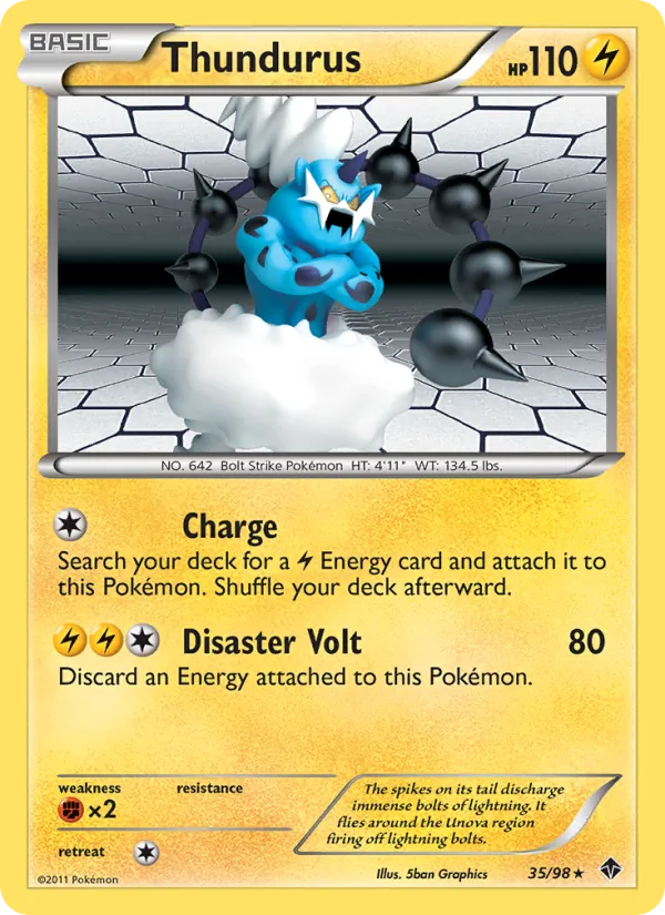 Thundurus 35/98 Emerging Powers