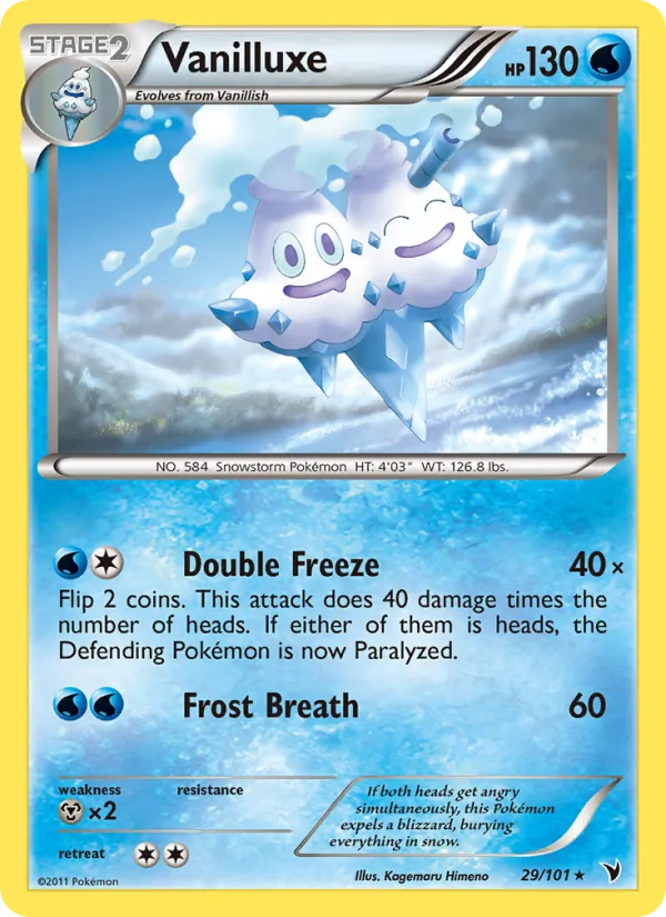 Vanilluxe 29/101 Noble Victories