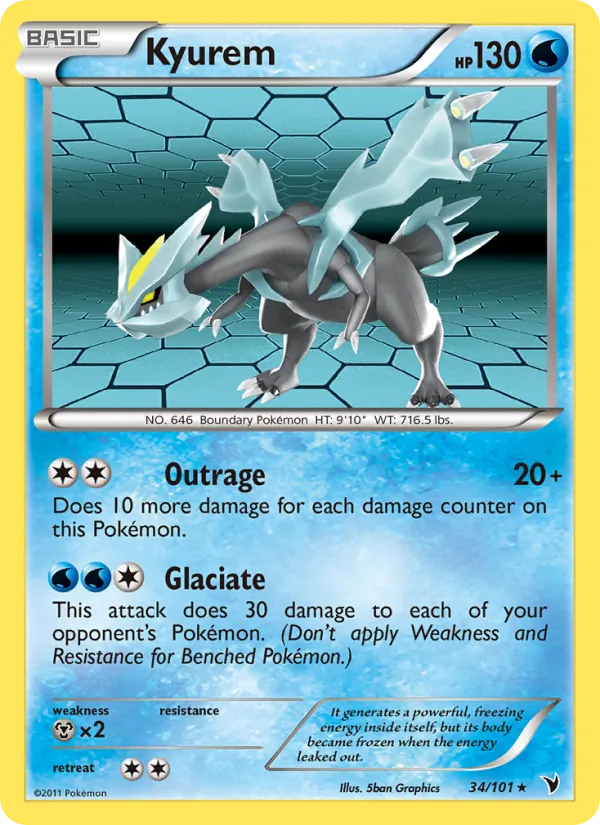 Kyurem 34/101 Noble Victories