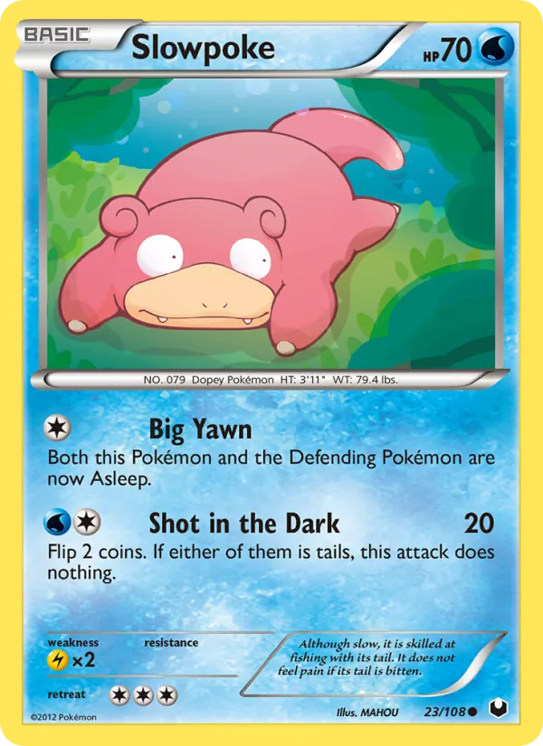 Slowpoke 23/108 Dark Explorers
